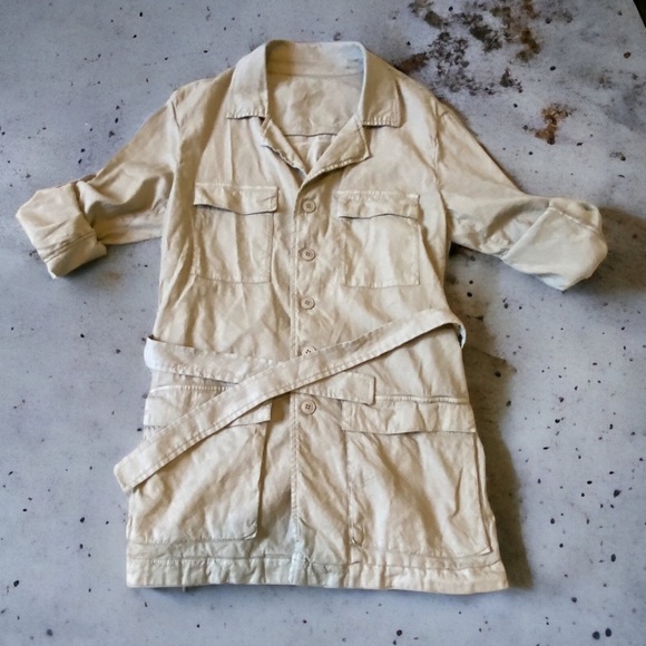 Agnes B. Dresses & Skirts - AGNES B utility shirt dress